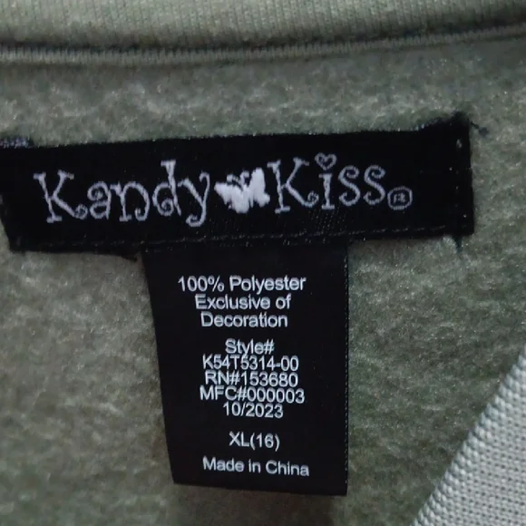 Youth Varsity Jacket with Smiley Patch EUC - Picture 2 of 6